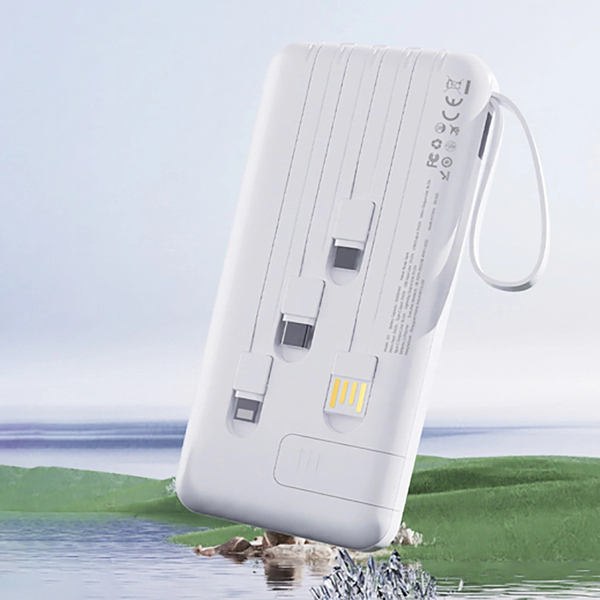 Акумулятор універсальний Dudao K11 10000mAh White (6977196681860)