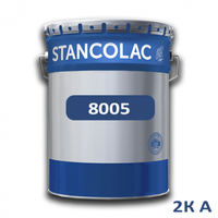 Краска Stancolac 8005 акрил-полиуретановая 2К А полуматовая для бетона, алюминия, пластика, стекла.