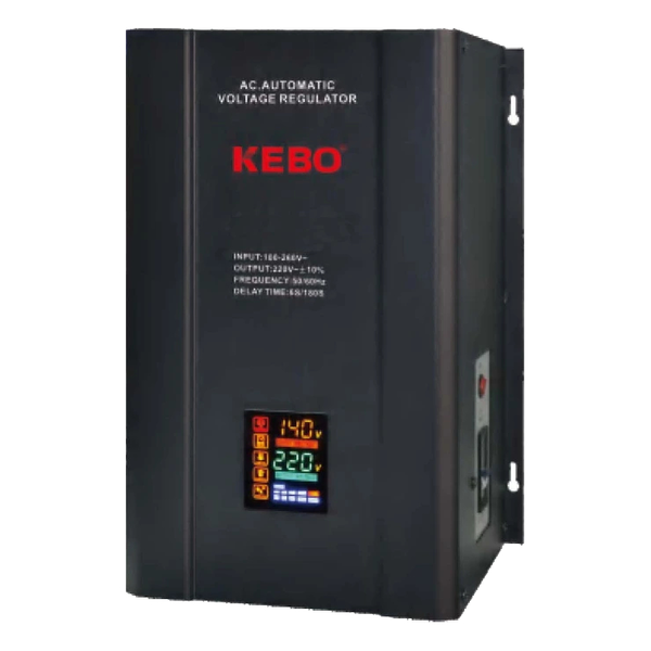 Стабілізатор напруги релейний KEBO WNR-10000VA 6000W 2xShuko