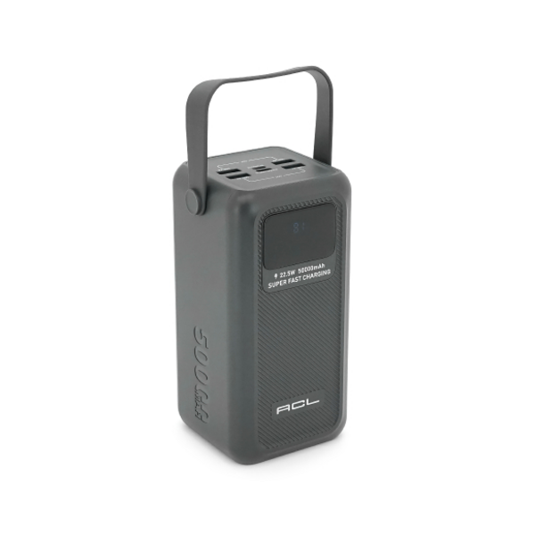 Повербанки (Powerbank) ACL PW-131 50000mAh Black