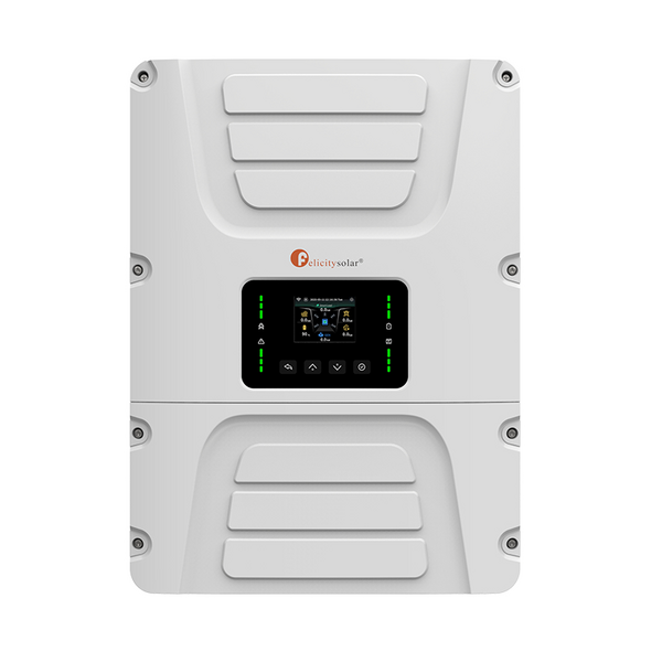 Гібридний інвертор Felicity IVEM6048-II (Gen port) 6KVA 48V RS485 MPPT(90V-450V) 230Vac 120A(Parallel)