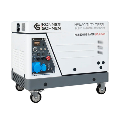 Інверторний дизельний генератор Konner&Sohnen KS 6500iDE S ATSR