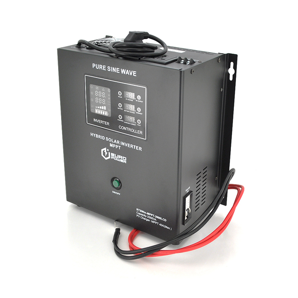 Гібридний сонячний інвертор Europower RTSWm-MPPT-2000LCD