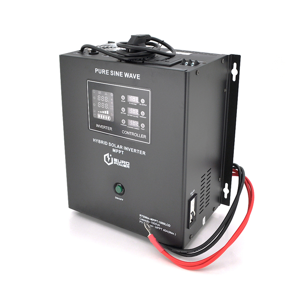 Гібридний сонячний інвертор Europower RTSWm-MPPT-1000LCD
