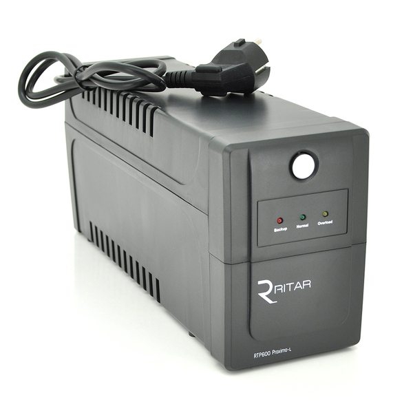 Лінійно-інтерактивний ДБЖ Ritar RTP600 (360W) Proxima-L (RTP600L)