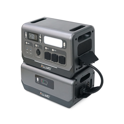 Портативна зарядна станція ALLWEI SGR-PPS2400-2PRO+BAT