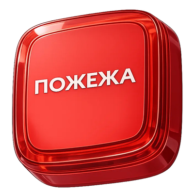 Сповіщувач Ajax FireProtect (VAD) Red