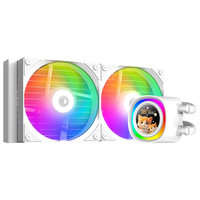 Система водяного охолодження ID-Cooling FX240 LCD White