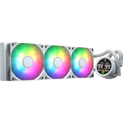 Система водяного охолодження AeroCool Abyss L360R Digi White