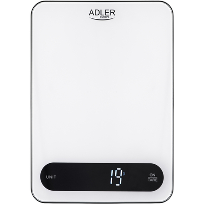 Ваги кухонні Adler AD 3177 white black