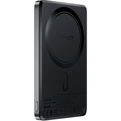 Акумулятор універсальний Acefast M8 18W 5000mAh Black (6974316283386)