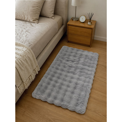 Килимок для ванної кімнати Soho 60х80 см Wavy Gray