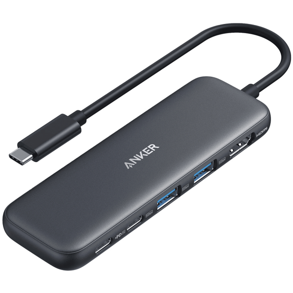 USB-хаб Anker USB-C Hub 332 5-in-1 Black