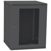 Шафа серверна підлоговий IPCOM СН-18U 600х600 перфорація RAL9005