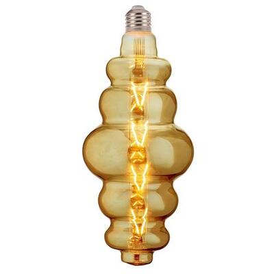 Лампа светодиодная светодиодная (ретро) Filament led ORIGAMI 8W E27 2200K Янтарь