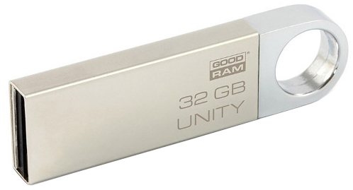 USB-Флешка USB 2.0 32GB Goodram UUN2 (Unity) Silver (UUN2-0320S0R11)