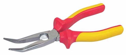 Плоскогубці з подовженими вигнутими губками Stanley MaxSteel VDE 1000V 0-84-008, L=200мм