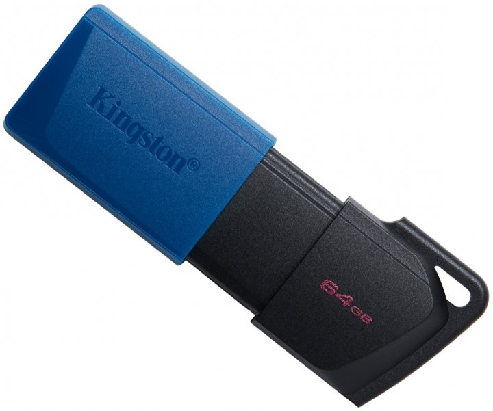 USB-Флешка USB 3.2 64GB Kingston DataTraveler Exodia M Black/Blue (DTXM/64GB)