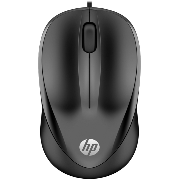Миша HP Wired Mouse 1000 USB Black (4QM14AA)