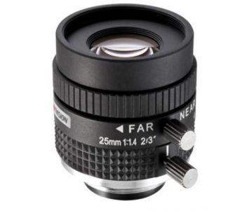 Об'єктив 5Мп для камер машинного зору MF-2514M-5MP (f=25мм, F1.4, C-mount)