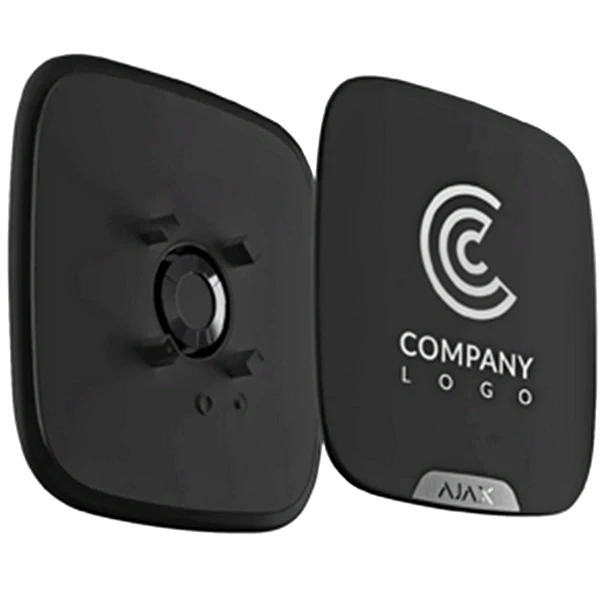 Лицьова панель для Ajax StreetSiren Ajax Brandplate 10 шт. black