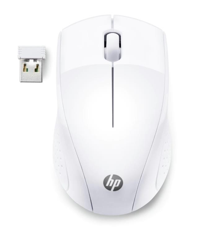 Миша HP 220 Wireless Mouse Snow White (7KX12AA)