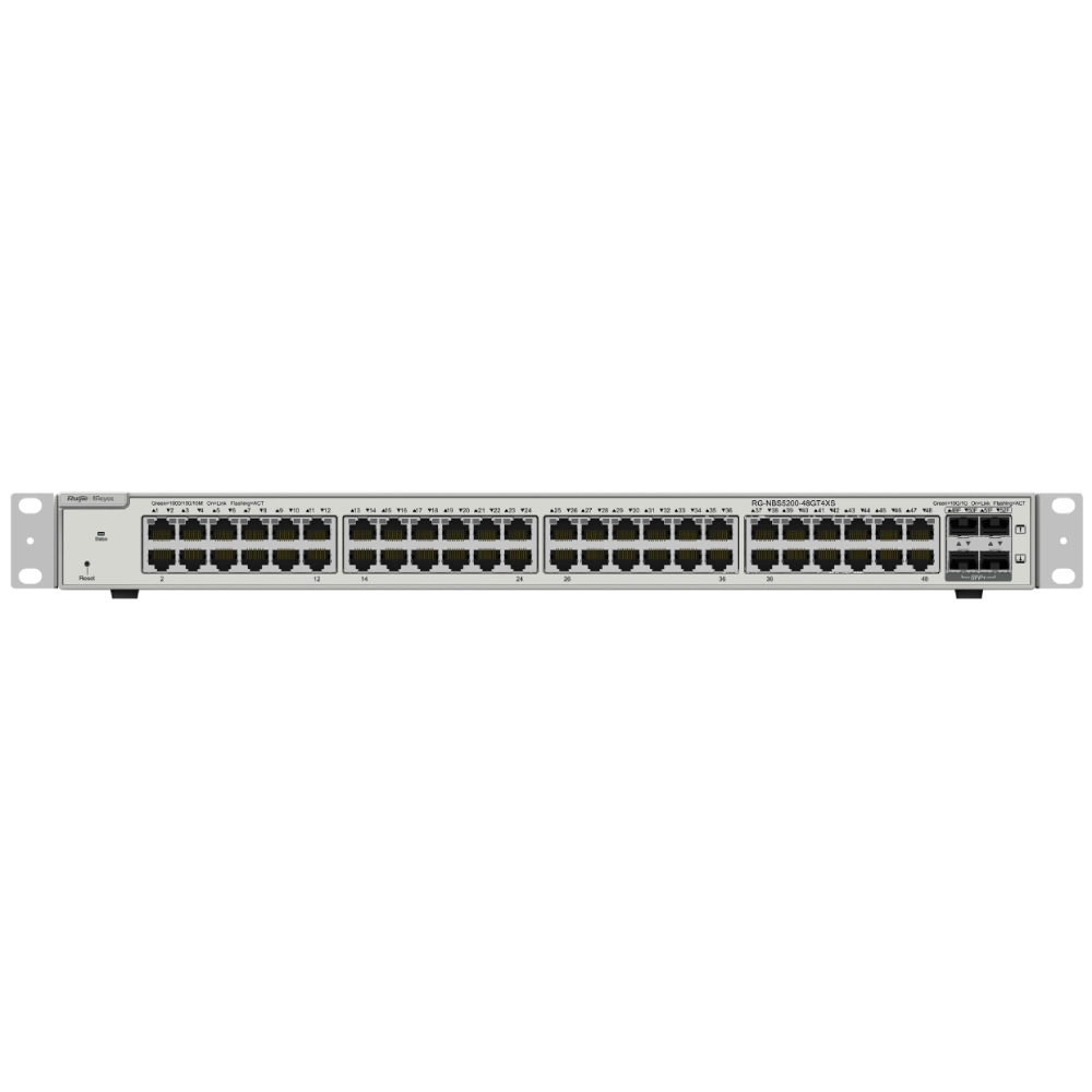 Комутатор 48 портів керований Ruijie Reyee RG-NBS5200-48GT4XS L3