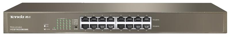Комутатор Tenda TEG1016G 16port 10/100/1000/BaseT rackmount