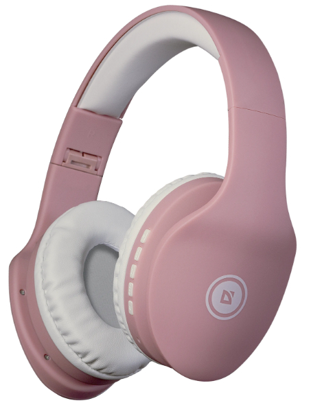 Навушники DEFENDER FreeMotion B525 Bluetooth, біло-рожевий (63528)