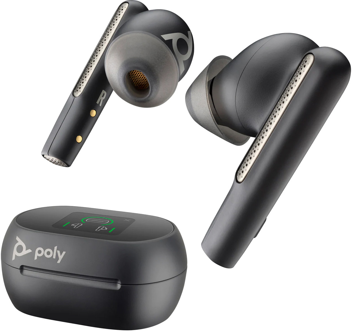 Навушники Poly TWS Voyager Free 60+ Earbuds + BT700C + TSCHC Black