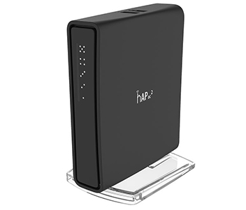 Двохдіапазонна Wi-Fi точка доступу з 5-портами Ethernet MikroTik RBD52G-5HacD2HnD-TC (hAP ac²)