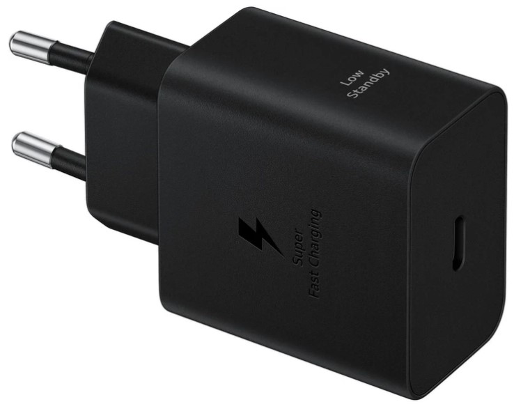 Мережевий зарядний пристрій Samsung EP-T4511XBEGEU Black, 45W + кабель USB Type-C