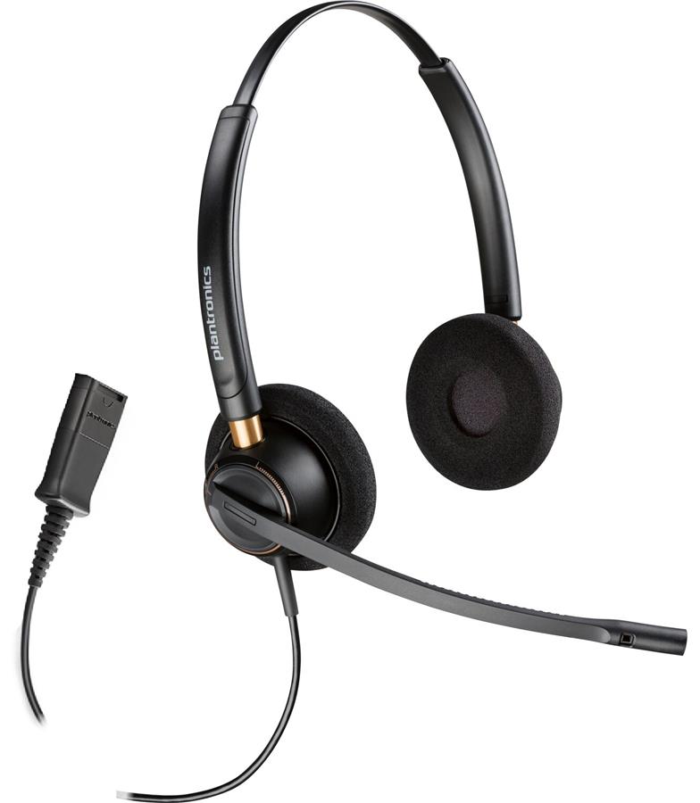 Навушники On-ear Poly EncorePro 520, Quick Disconnect Black (783P7AA)