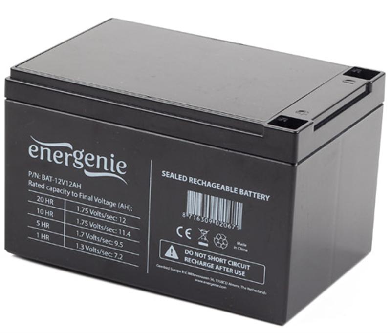 Акумуляторна батарея EnerGenie12V 12AH BAT-12V12AH