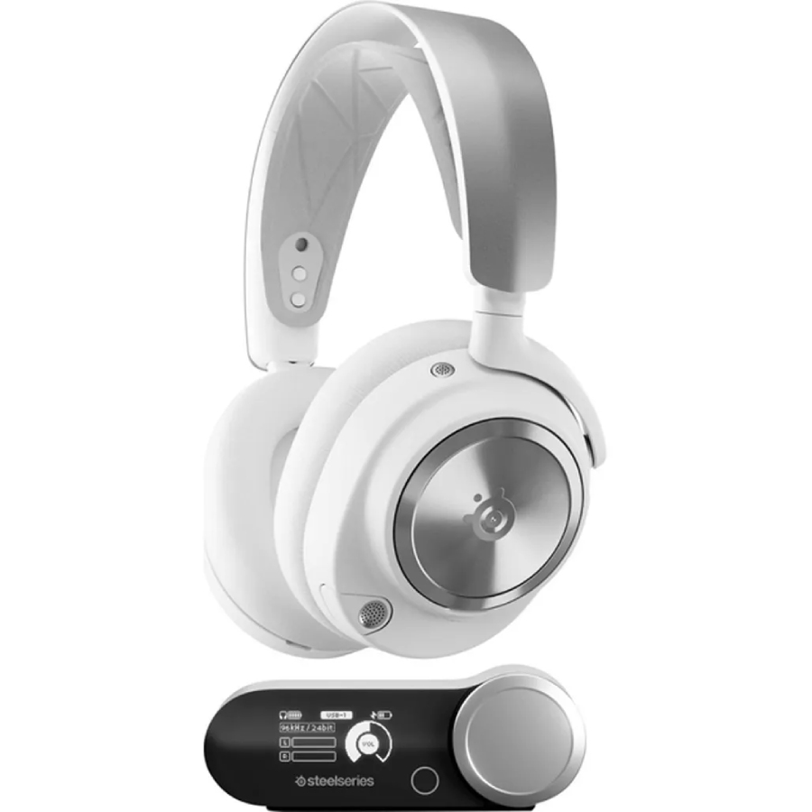 Навушники SteelSeries Arctis Nova Pro Wireless ANC White PC/PS/SW/MAC/MOB