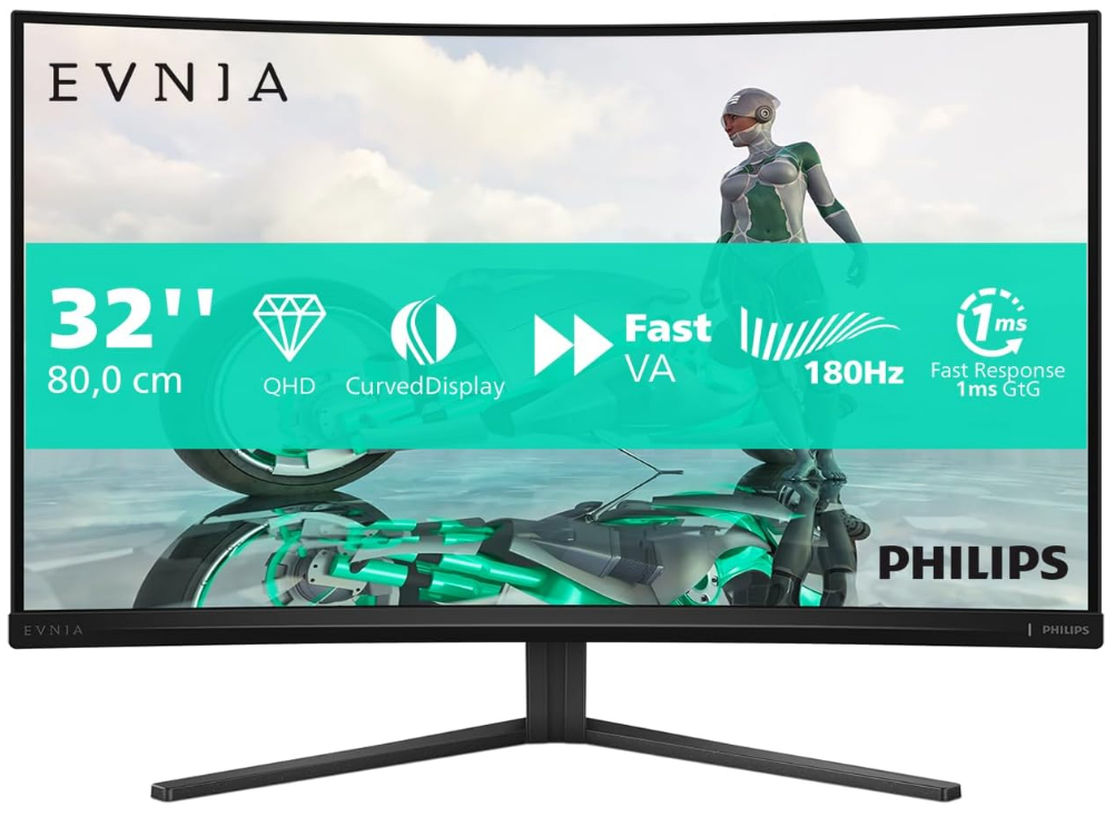 Монiтор TFT PHILIPS 31.5 Evnia 32M2C3500L/00