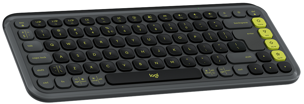 Клавiатура Logitech Pop Icon Keys Graphite 920-013157