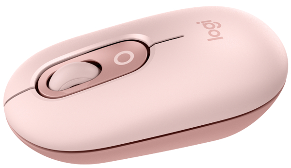Миша бездротова Logitech Pop Mouse with Emoji Rose (910-007413)