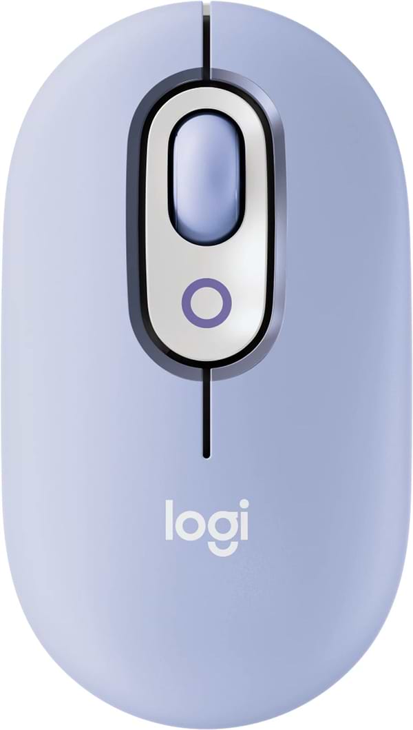 Миша Logitech Pop Mouse with Emoji Lilac (910-007414)