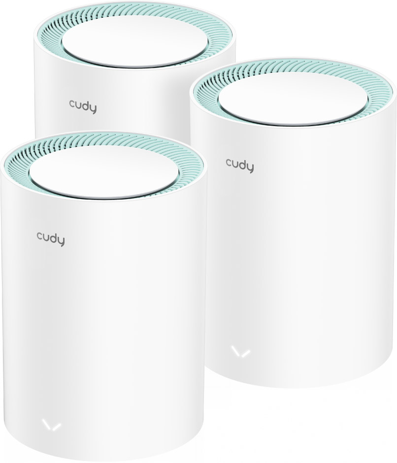Система WiFi Cudy M1300(3-pack), AC1200 Wi-Fi Gigabit Mesh Solution