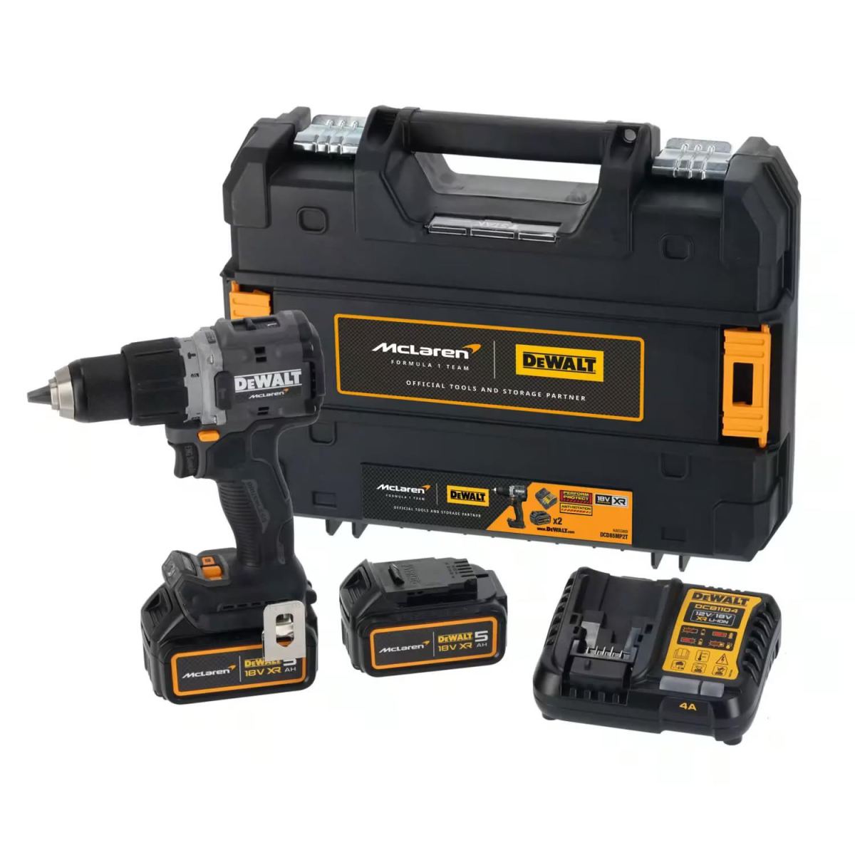 Дриль-шуруповерт McLaren F1 TEAM LIMITED EDITION DeWALT DCD85MP2T