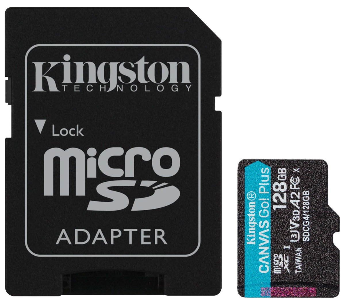 Карта пам`яті Kingston Canvas Go! Plus SDCG4/128GB