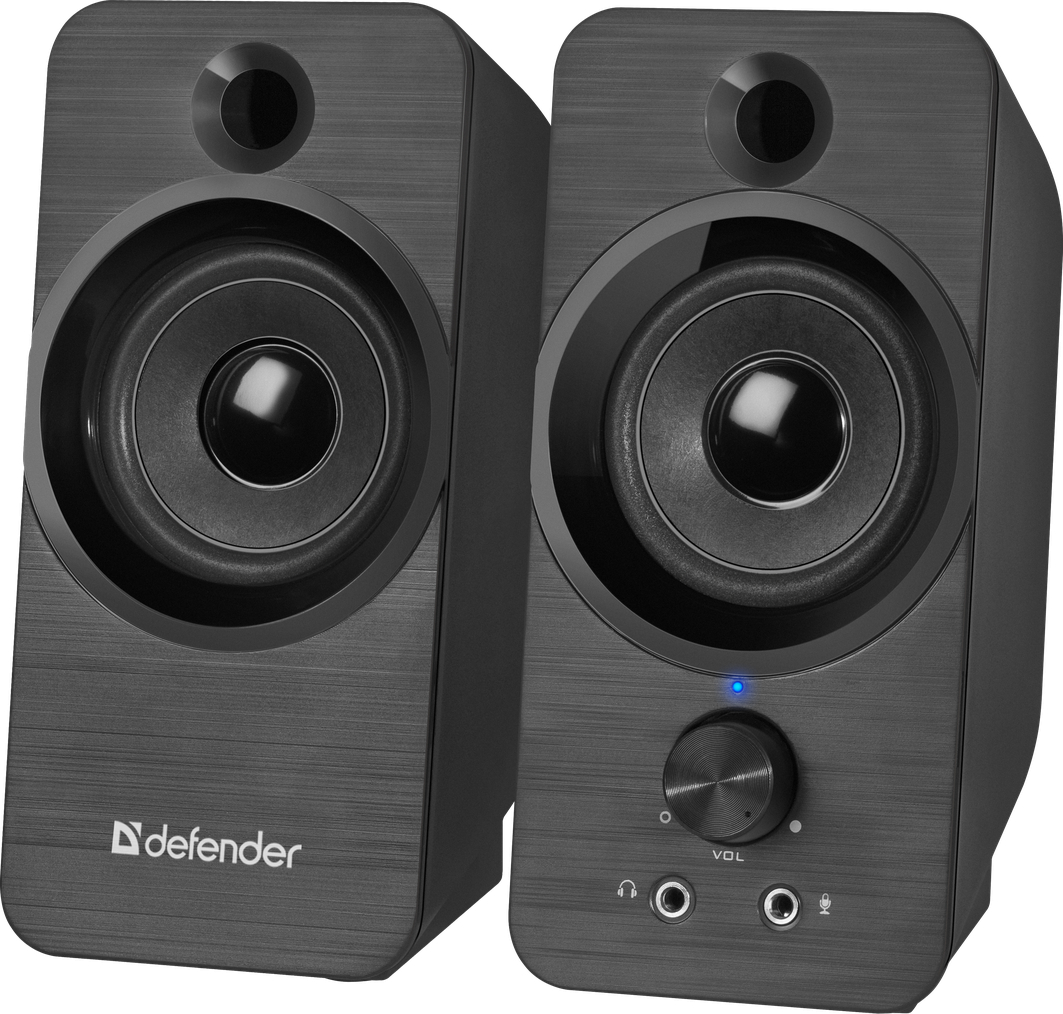 Комп'ютерні колонки DEFENDER (65190)2.0 SPK 190 USB 8W чорний