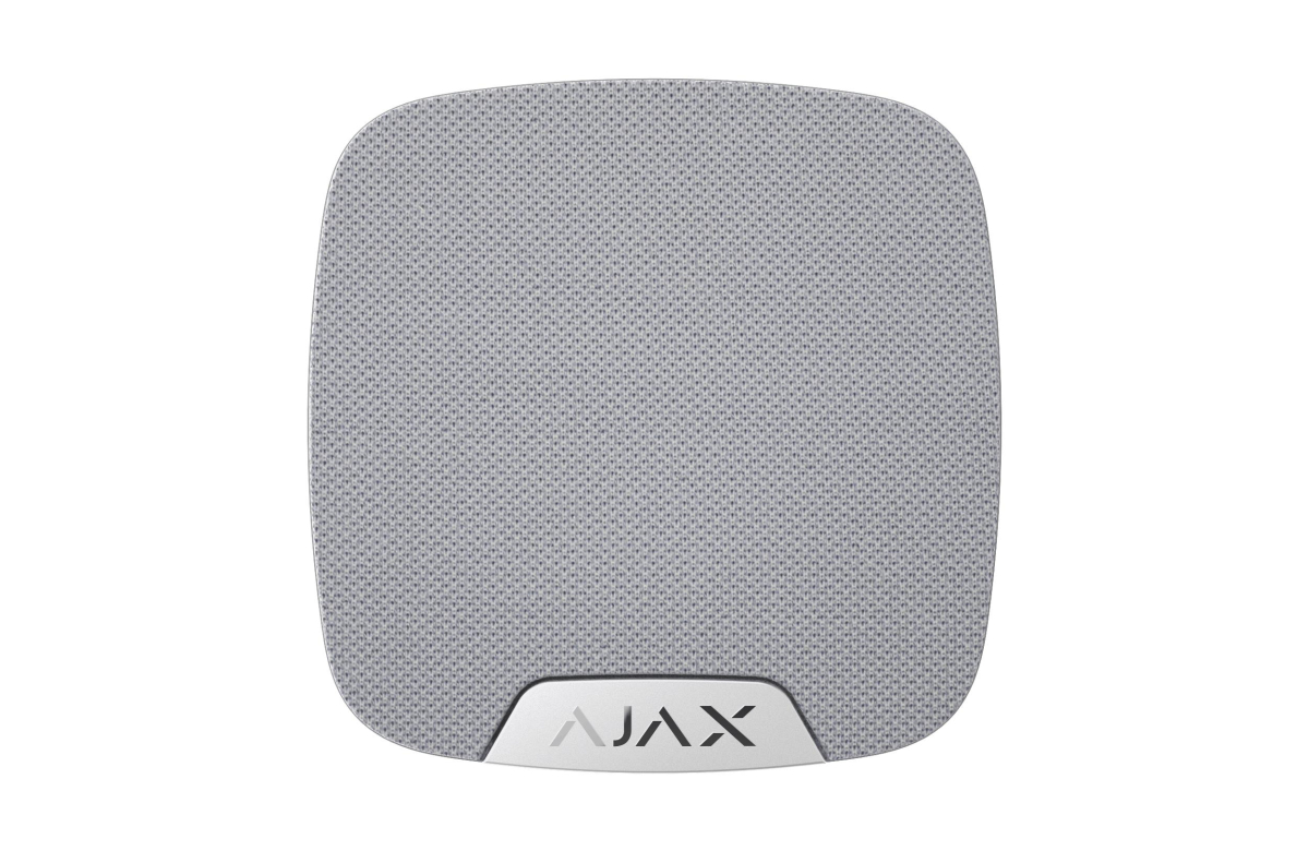 Бездротова домашня сирена Ajax HomeSiren White (000001142)