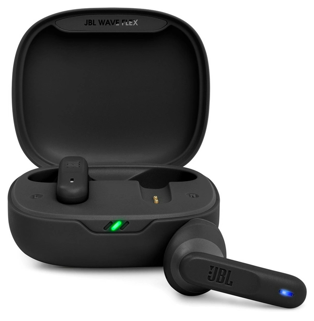 Навушники JBL Wave Flex Black (JBLWFLEXBLK)