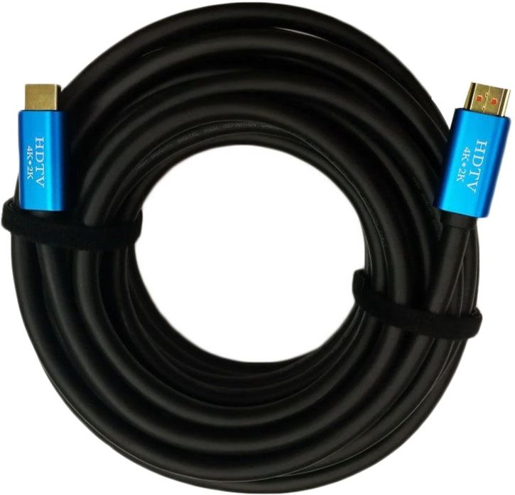 Кабель HDMI M - M, 25.0 м, V2.0 4K 30Hz чорний