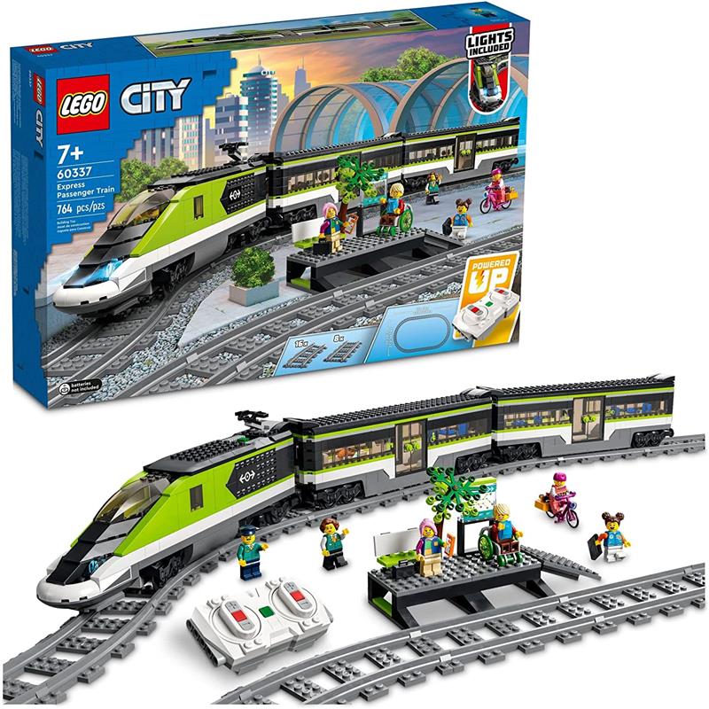 Конструктор LEGO City Trains Пасажирський потяг-експрес 60337