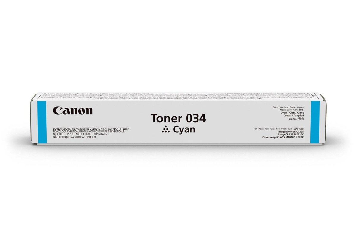 Тонер Canon 034 iRC1225 series (7300 стр) Cyan