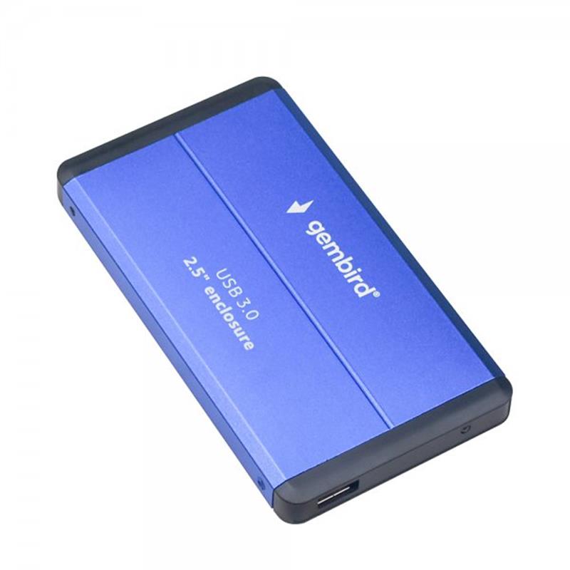 Зовнішня кишеня Gembird для підключення SATA HDD 2.5`, USB 3.0, Red (EE2-U3S-2-R)