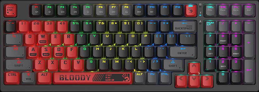 Клавіатура A4Tech S98 Bloody (Sports Red)